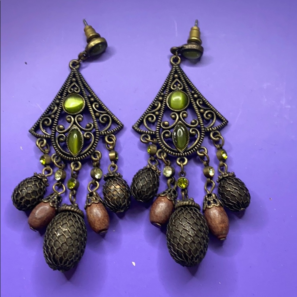 Dangling earrings